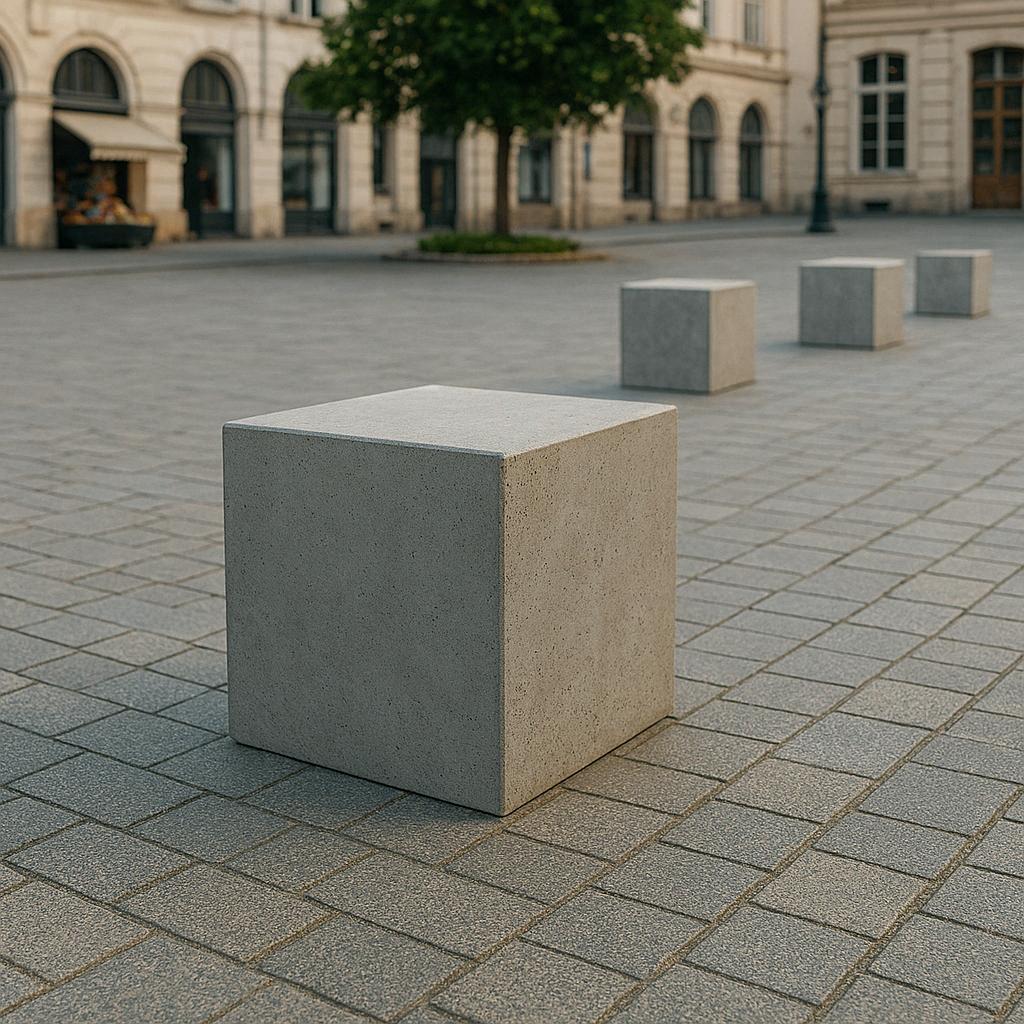 Traffic barrier "Cube" 450*450*450