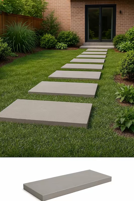 Garden tiles "Loft" 2400*400*60